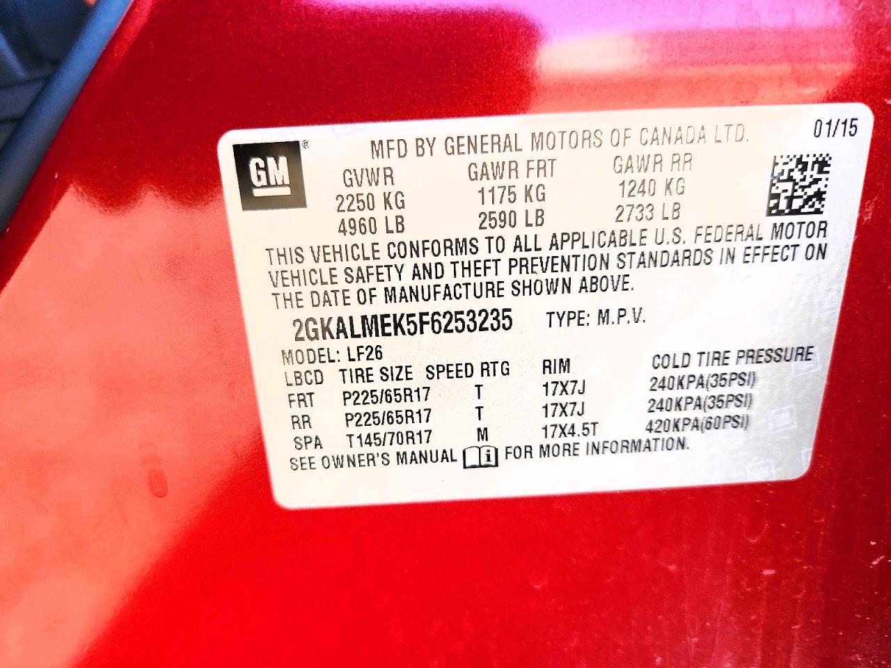 GMC Terrain Sle