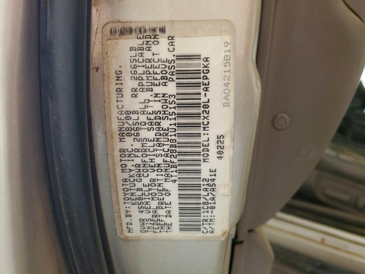 Toyota Avalon Xls