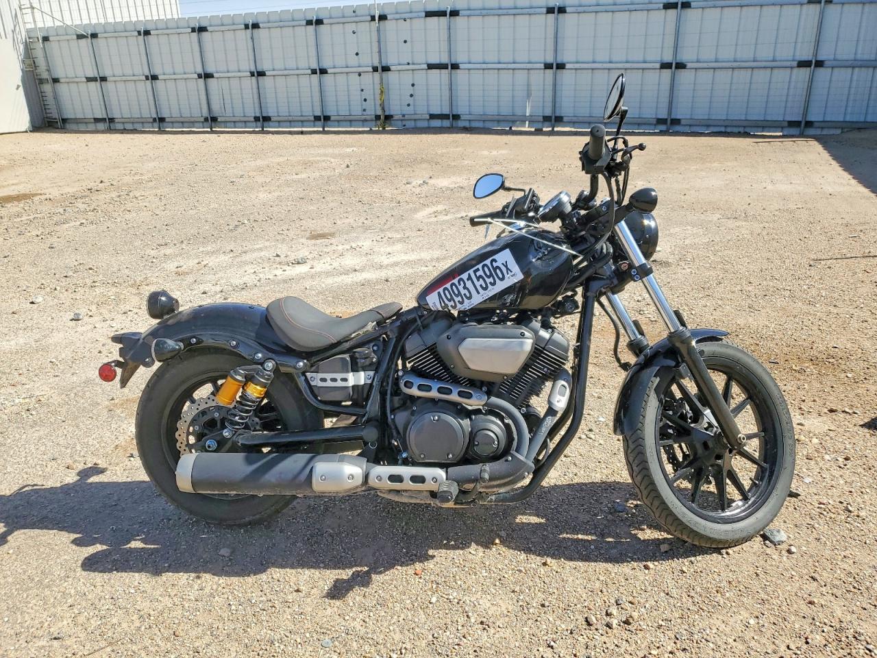 Salvage Yamaha Xvs950 Cud Image