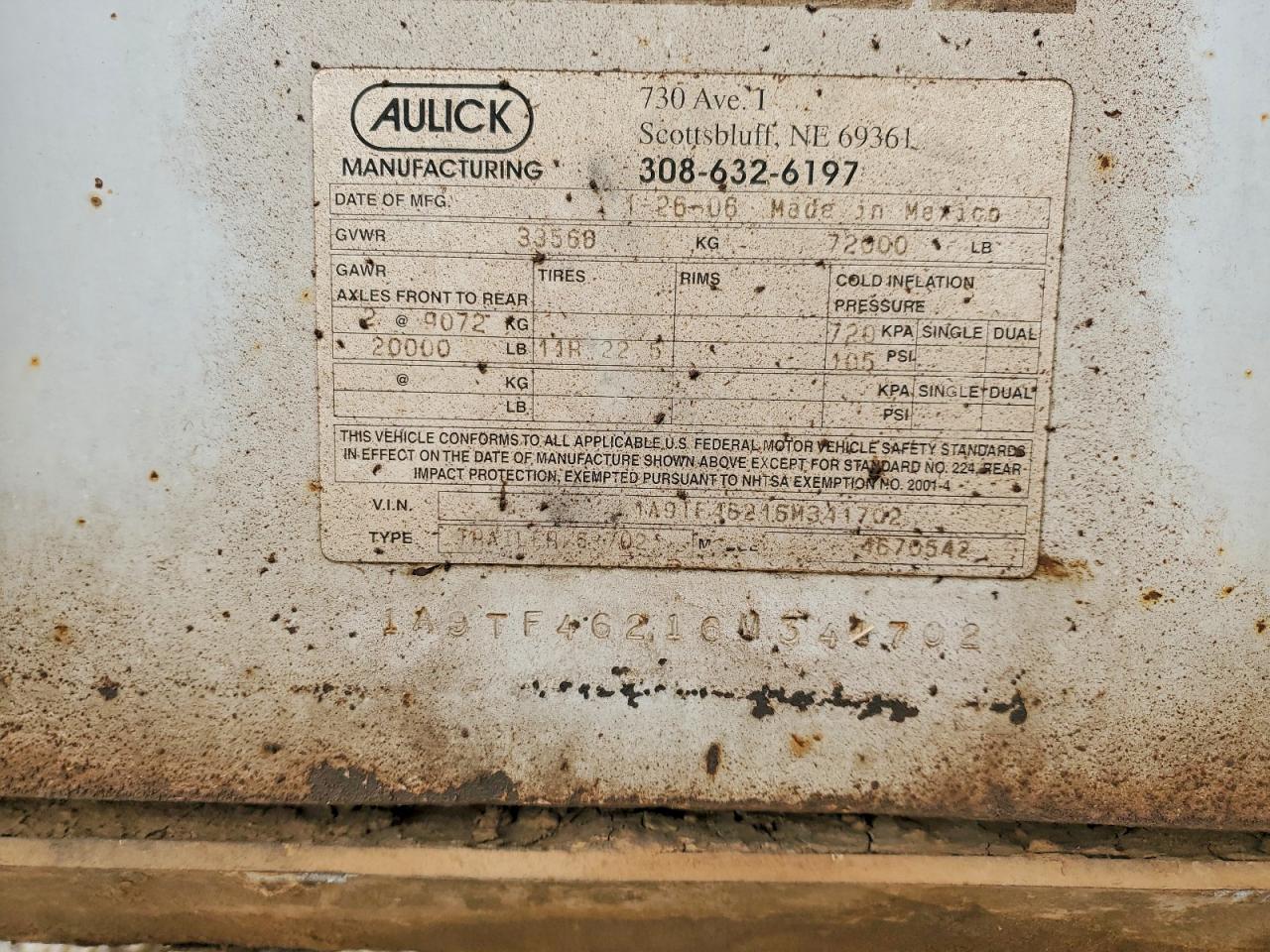 Aulick Ind Trailers