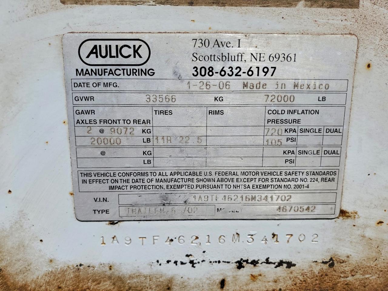 Aulick Ind Trailers