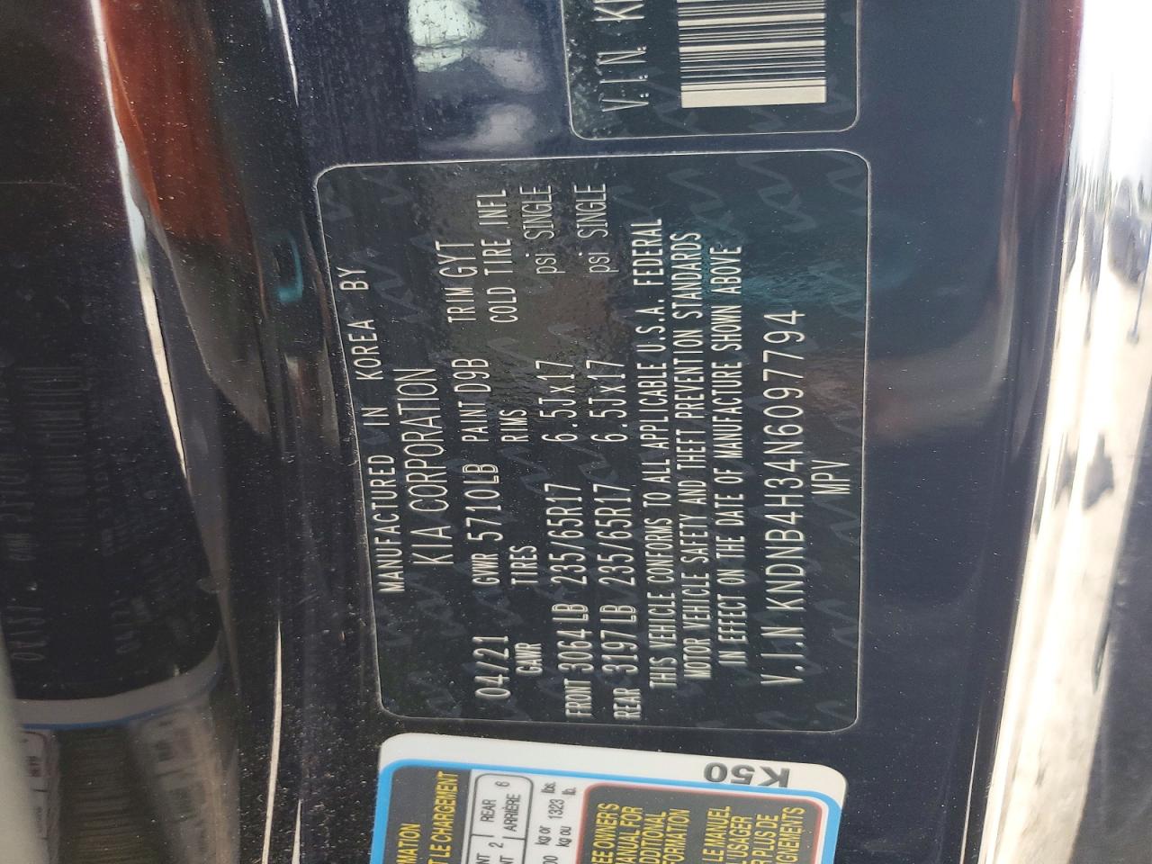 Kia Carnival Lx