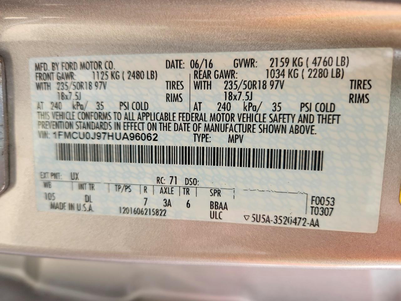 Ford Escape Titanium