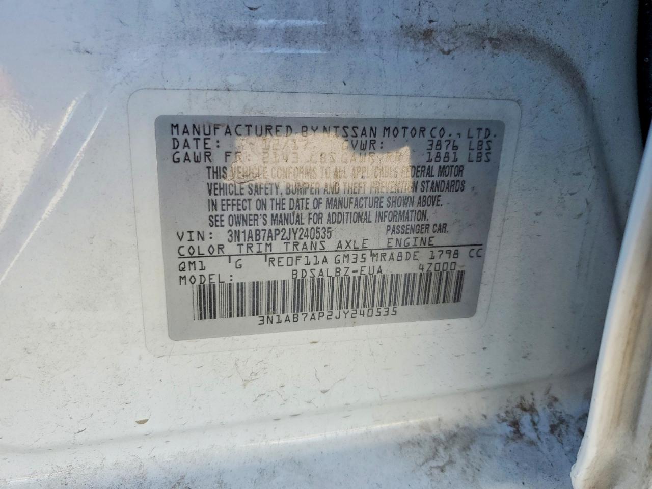 Nissan Sentra S
