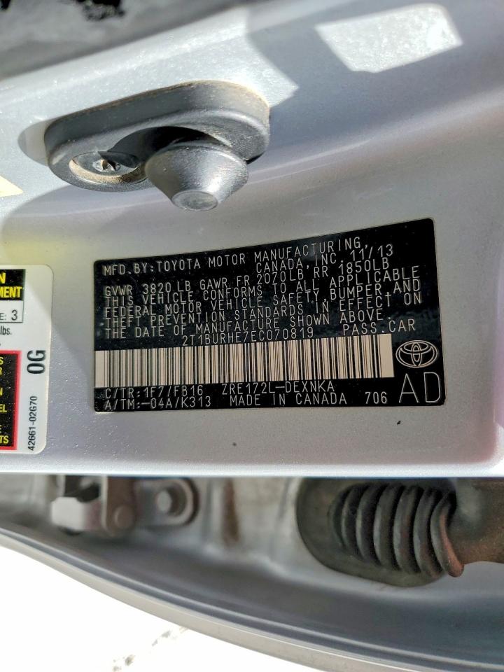 Toyota Corolla Le