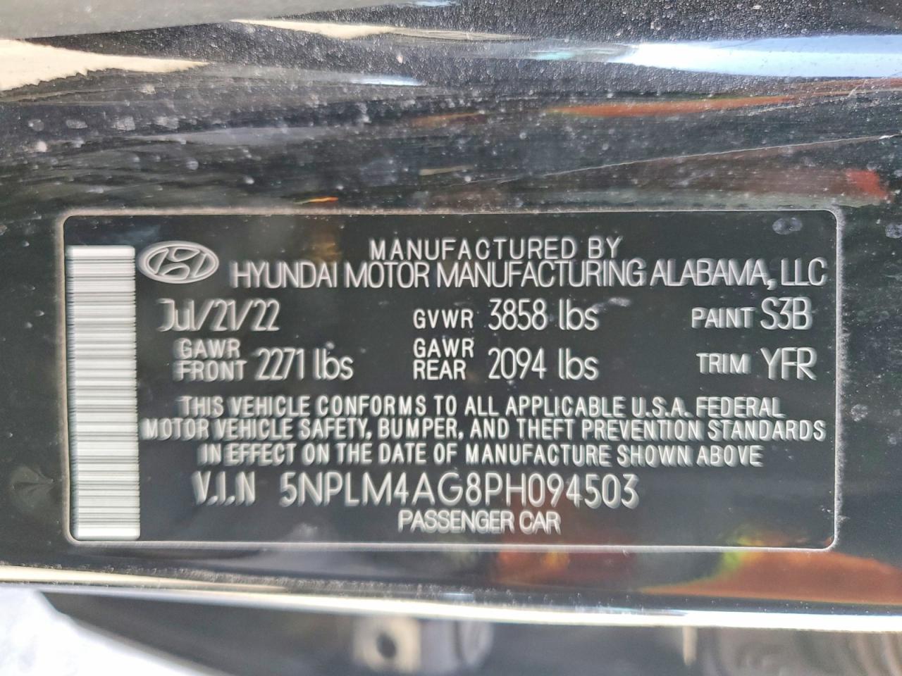 Hyundai ELANTRA Sel