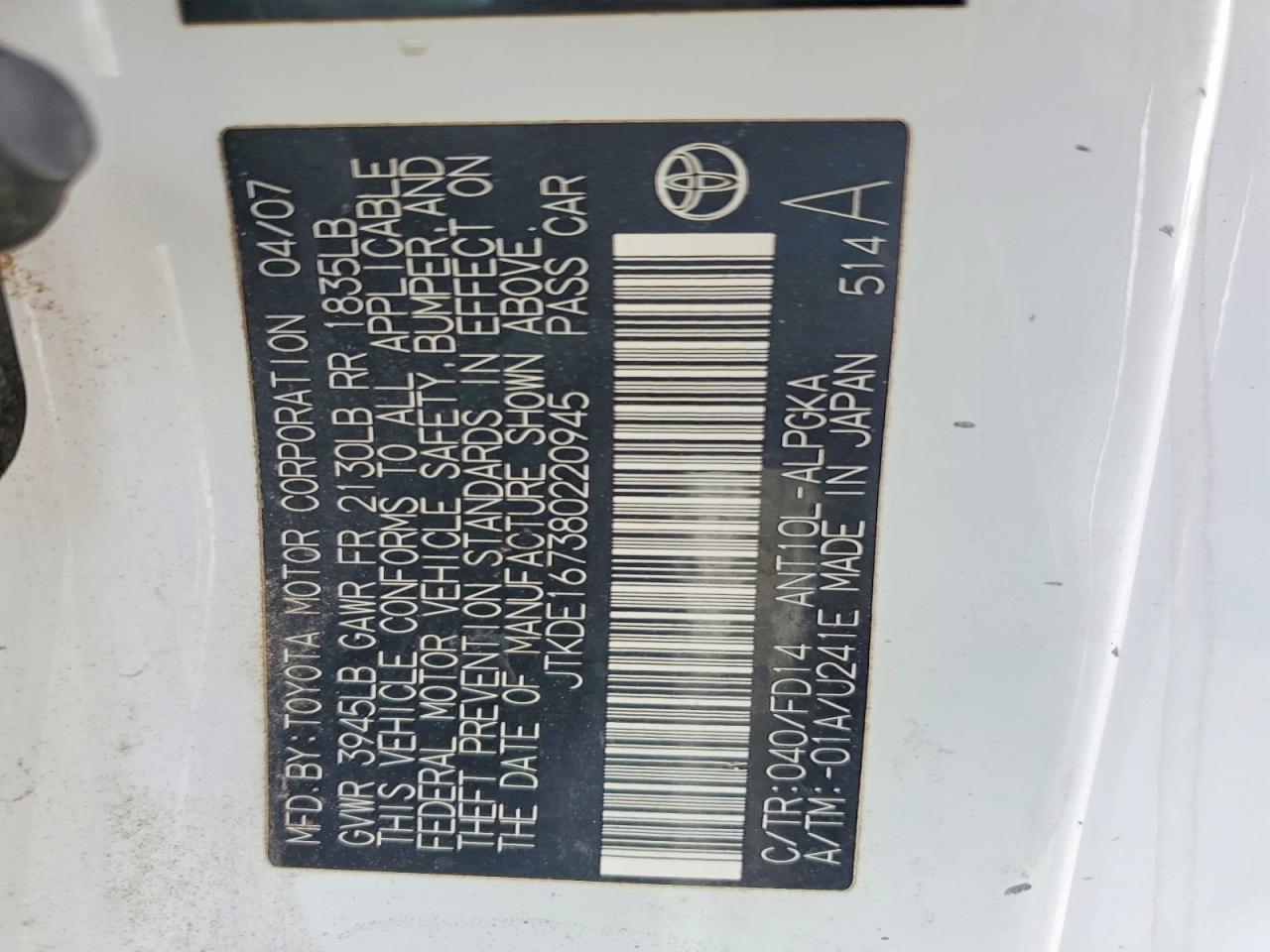 Scion TC Base