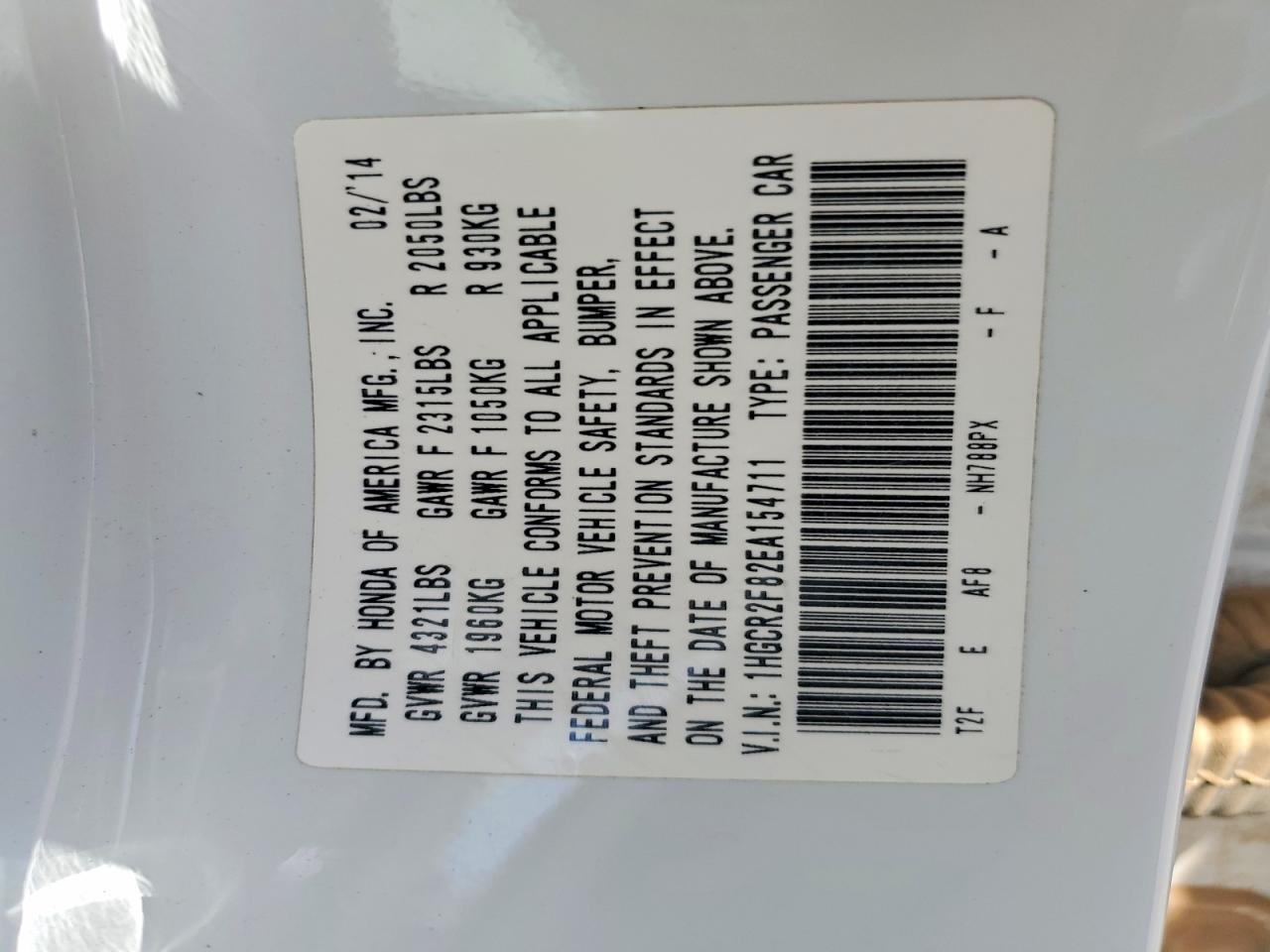 Honda Accord Exl
