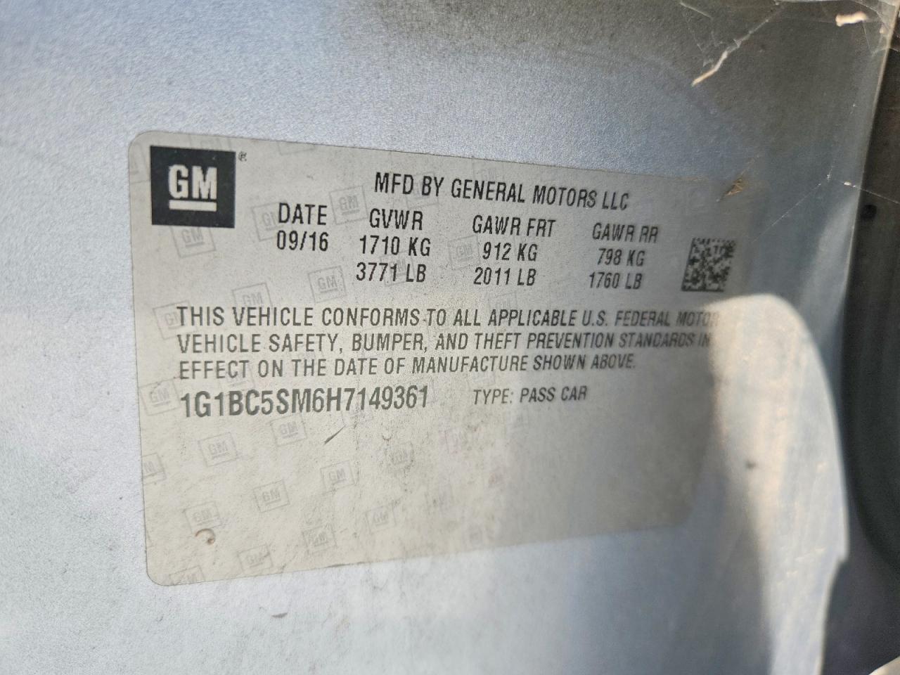 Chevrolet Cruze Ls