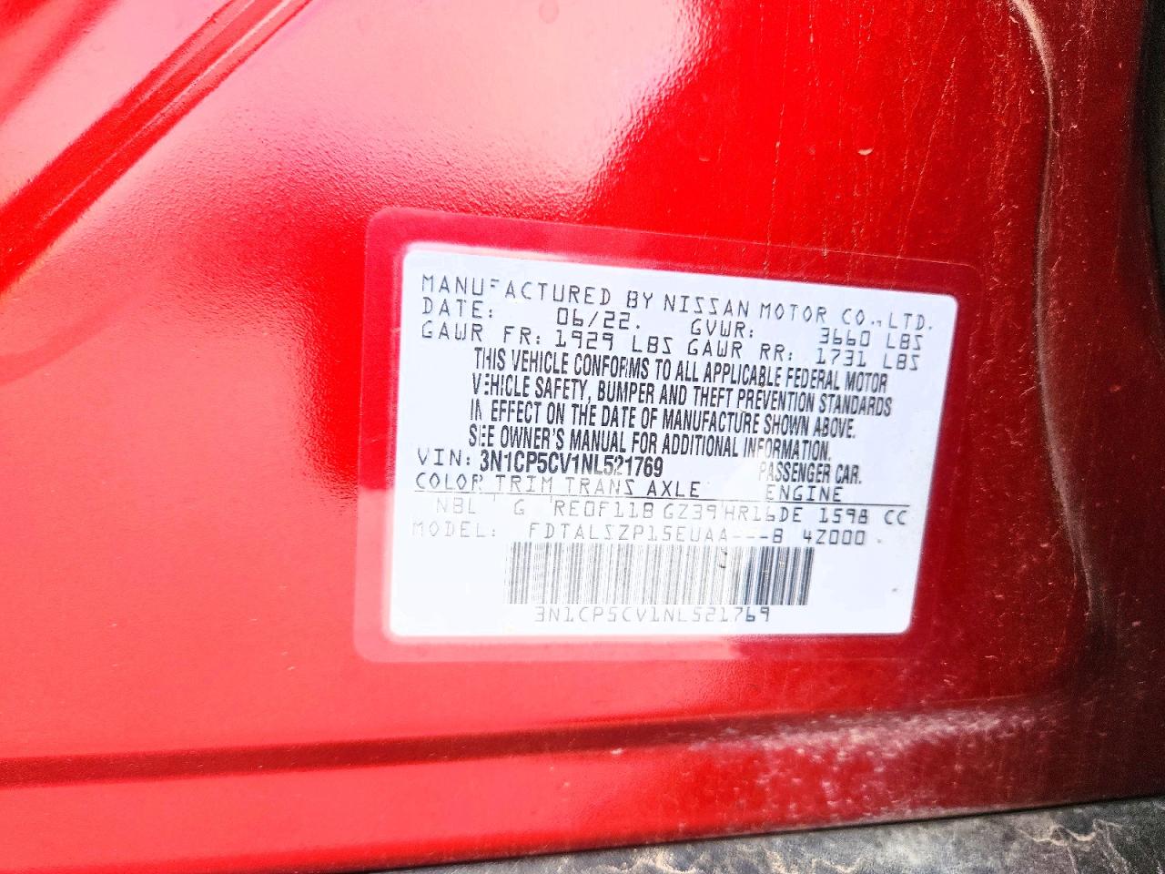 Nissan Kicks Sv