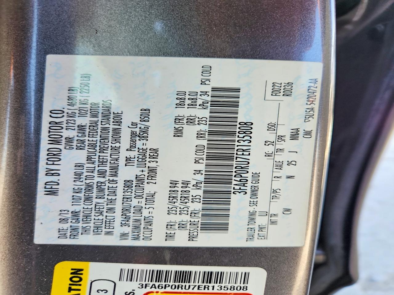 Ford Fusion Titanium Hev