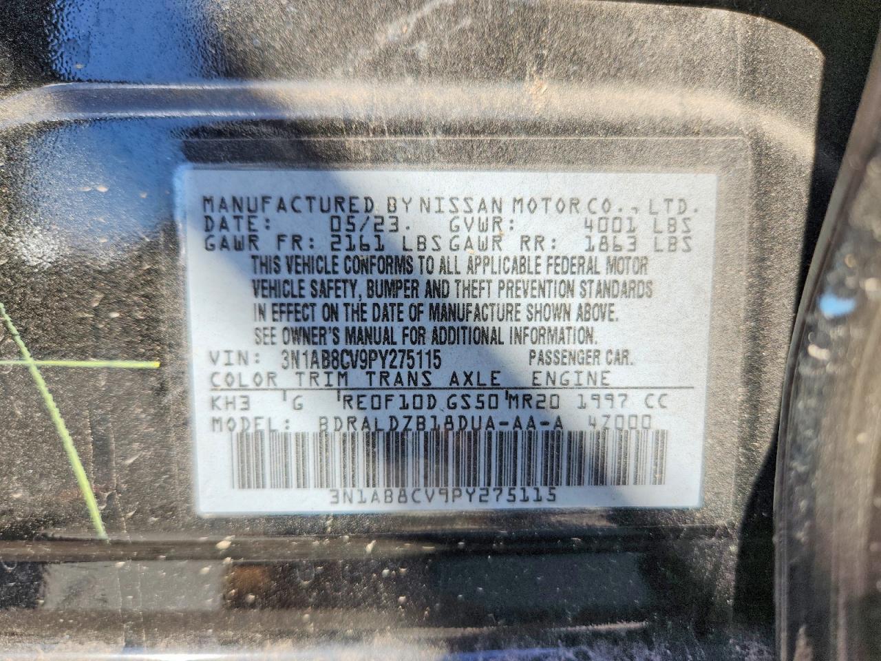 Nissan Sentra Sv