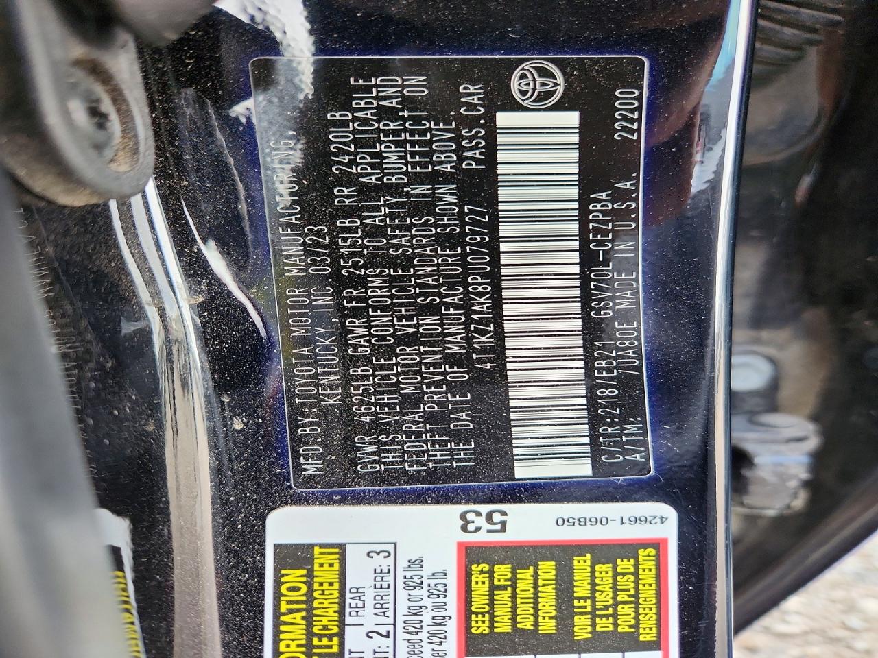 Toyota Camry Trd