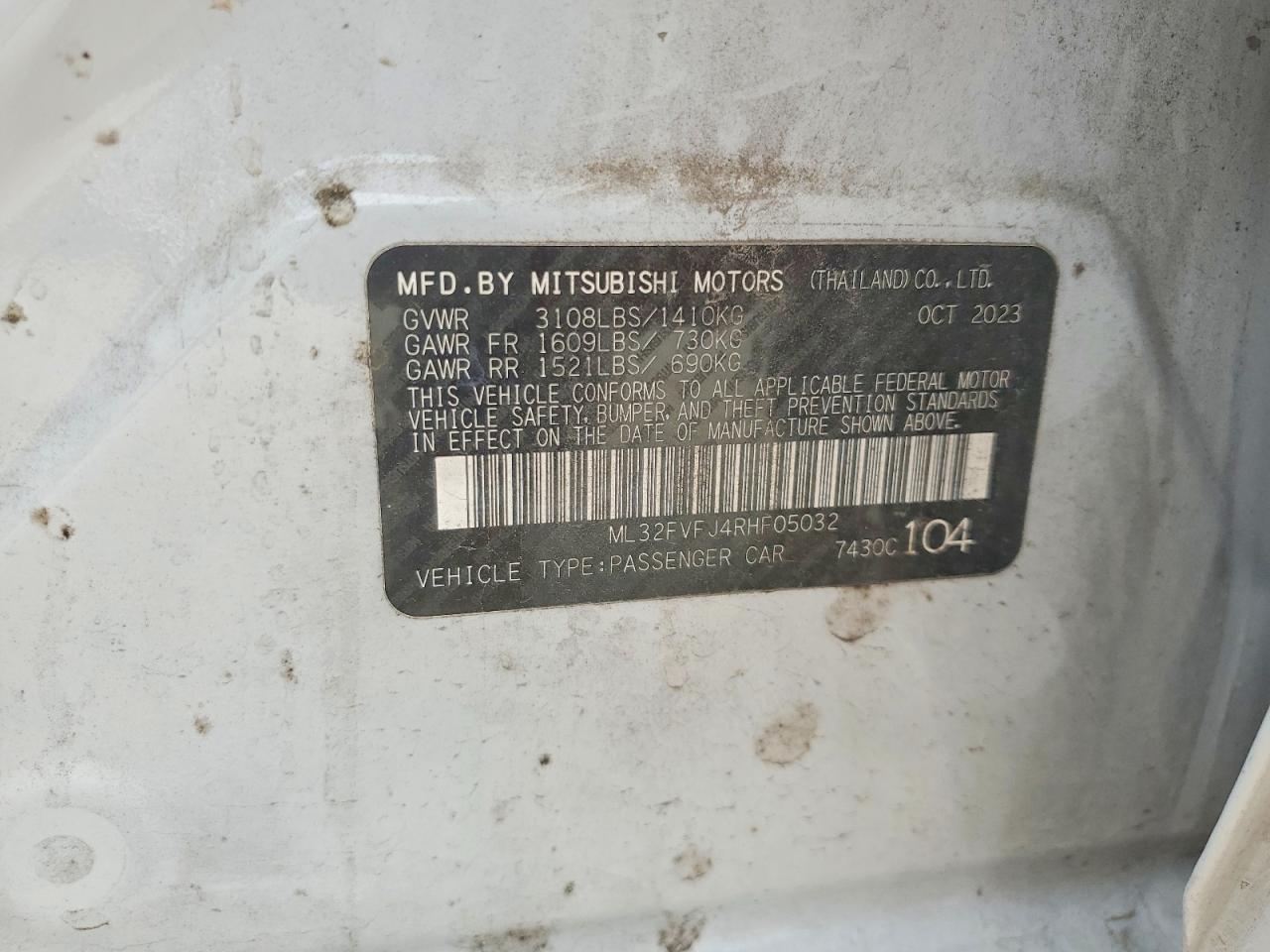 Mitsubishi Mirage G4 Se