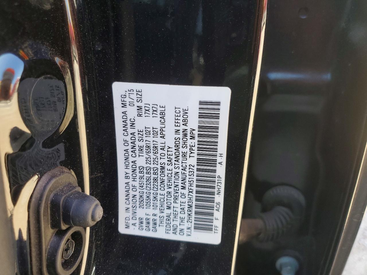 Honda Crv Exl