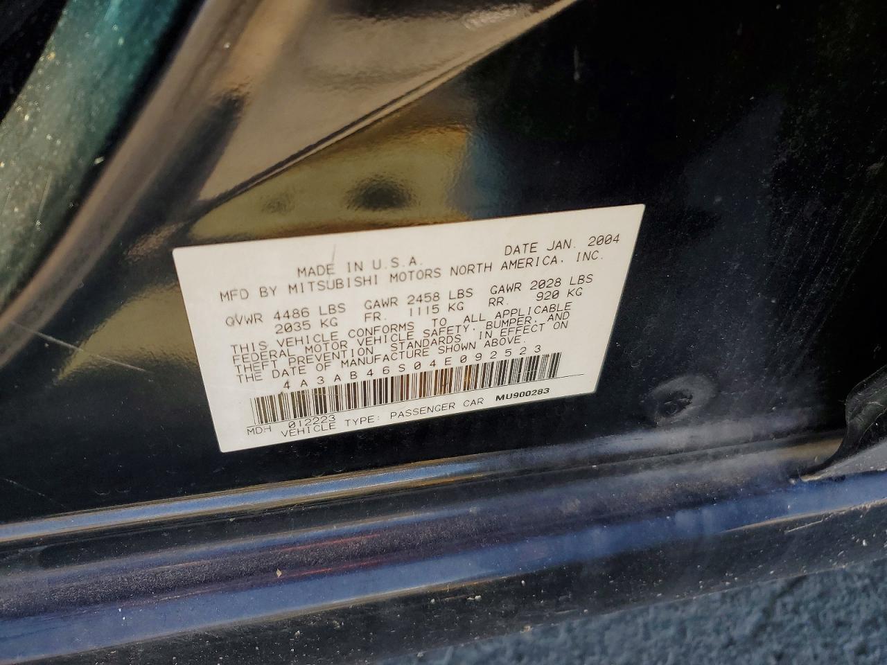 Mitsubishi Galant Ls High