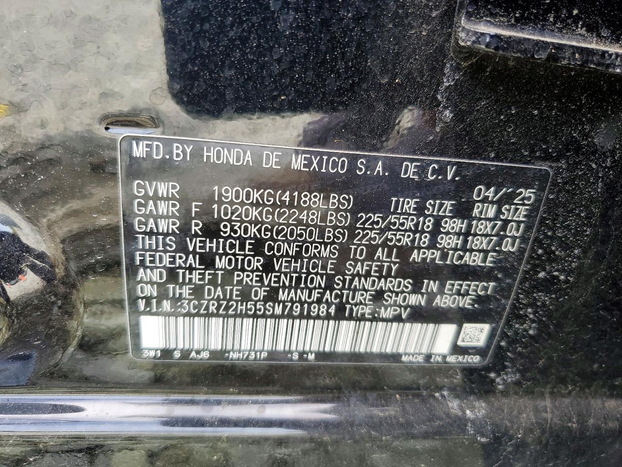 Honda HR-V Sport