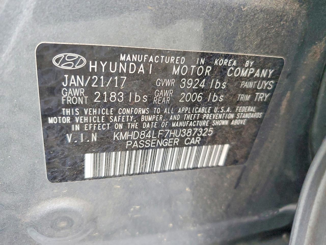 Hyundai ELANTRA Value Edition