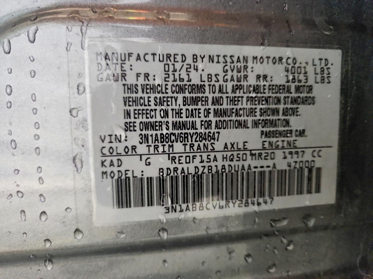 Nissan Sentra Sv