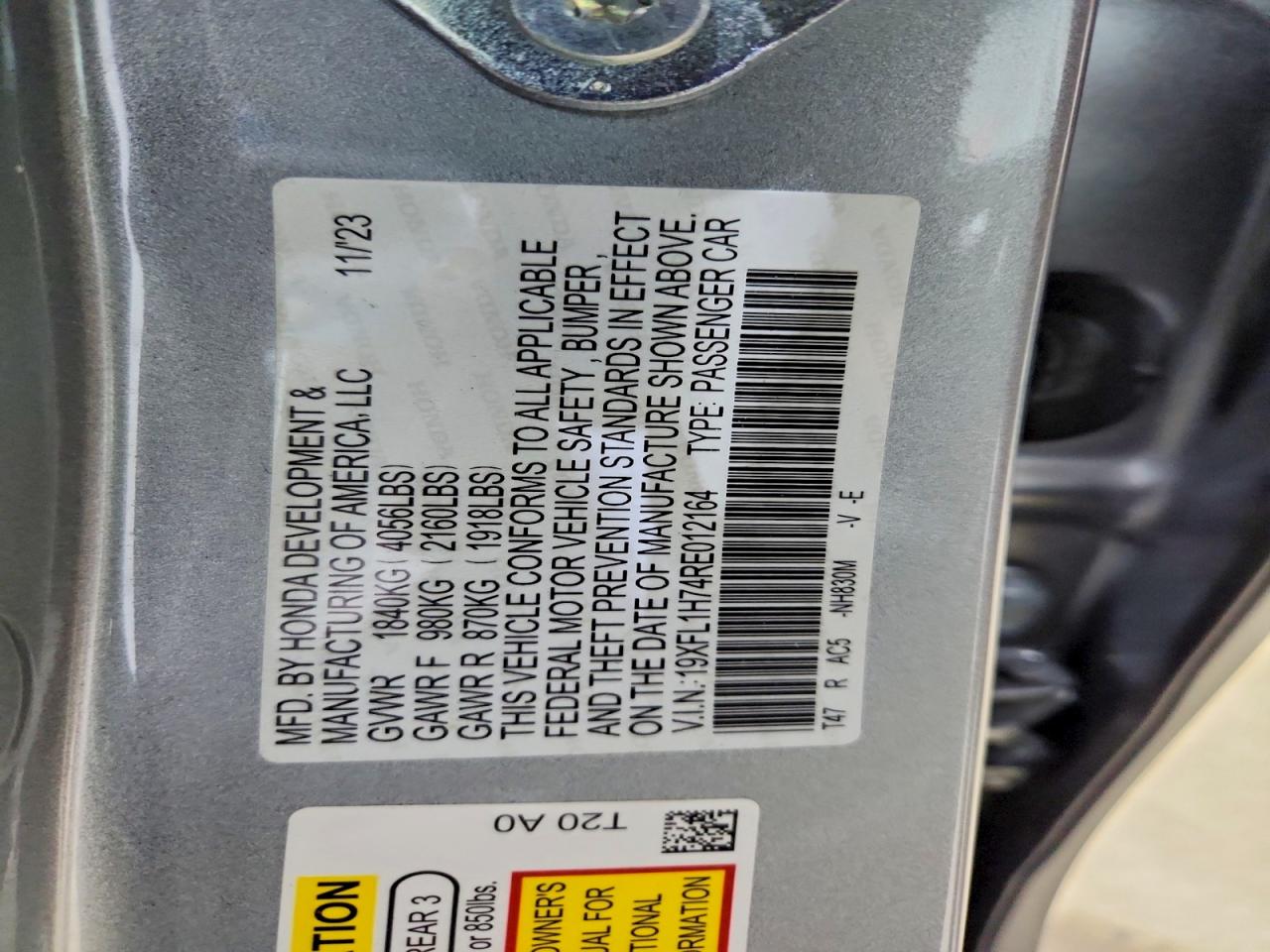 Honda Civic Exl