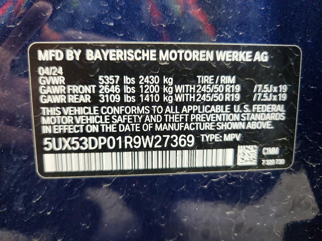 BMW X Series Xdrive30i