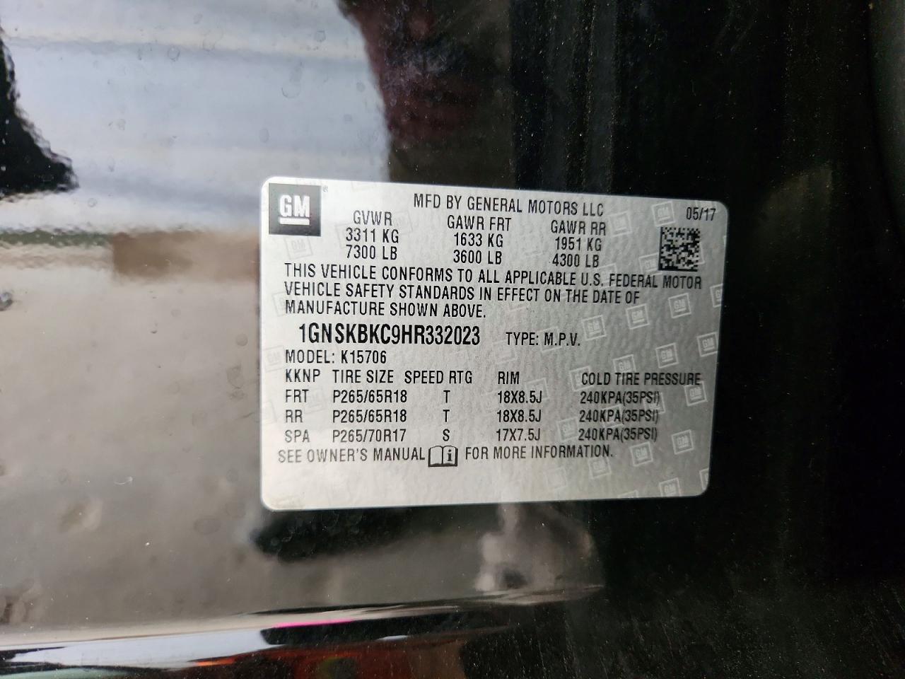Chevrolet Tahoe K1500 Lt
