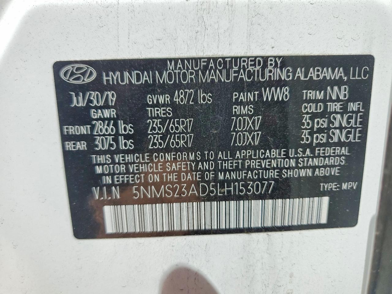 Hyundai SANTA FE Se
