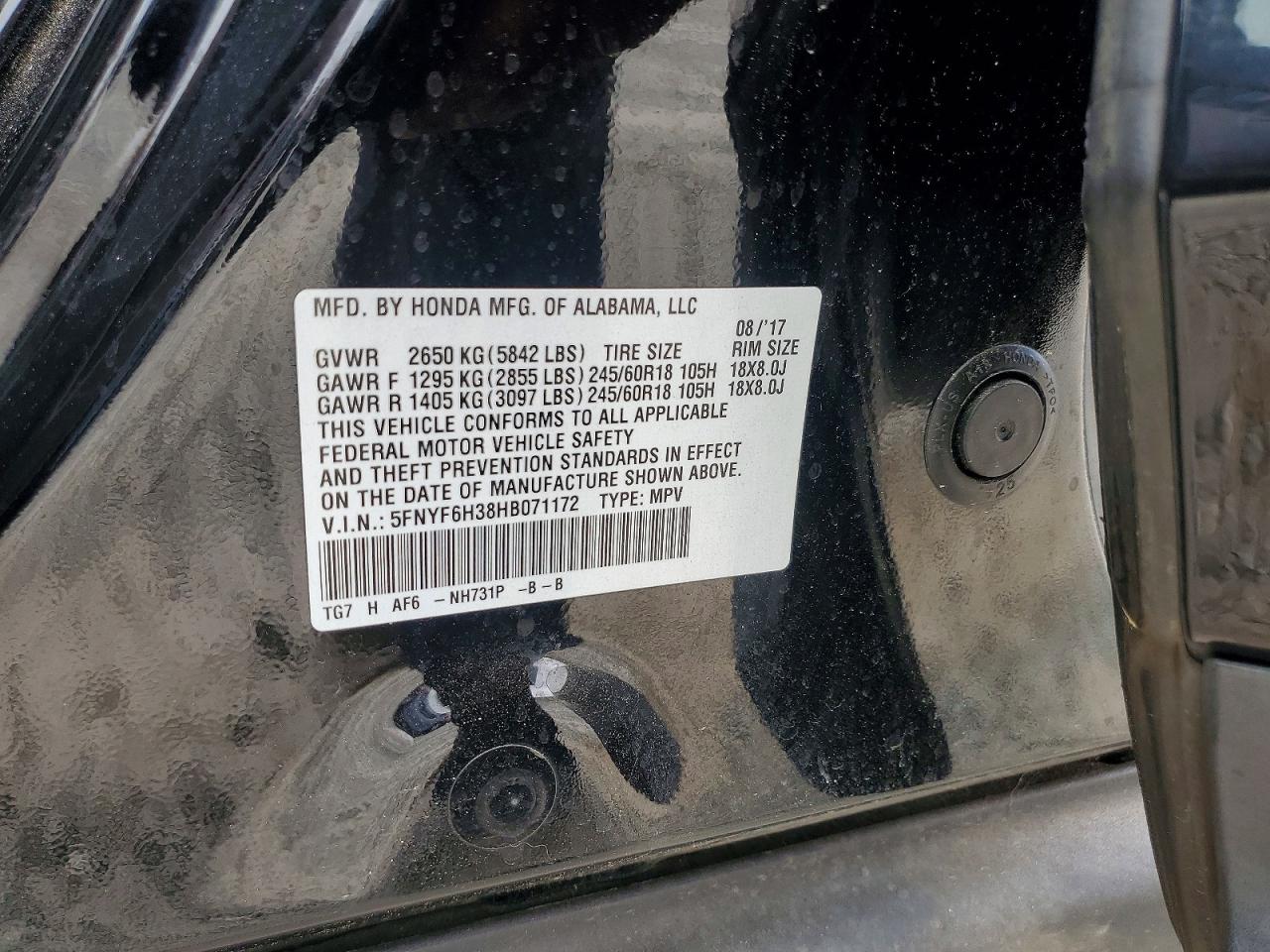 Honda Pilot Ex