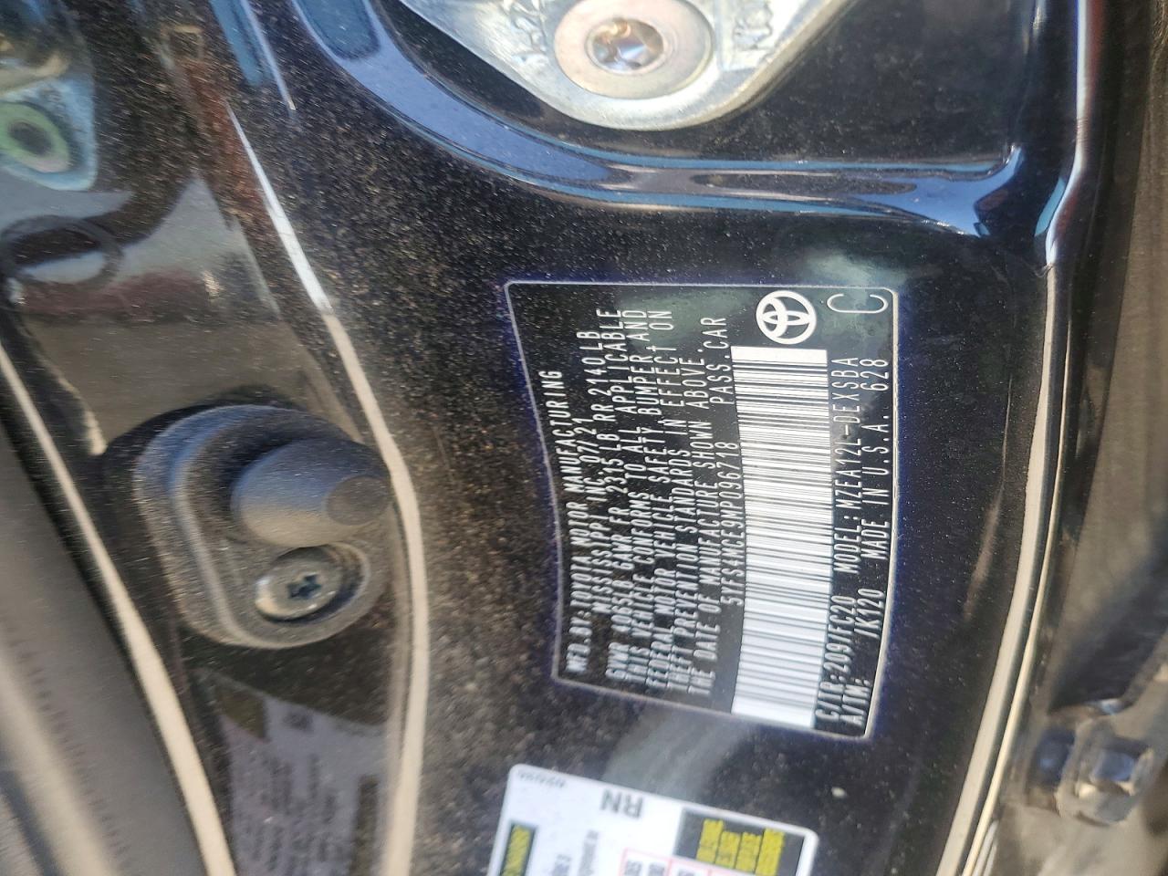 Toyota Corolla Se Nightshade Edition