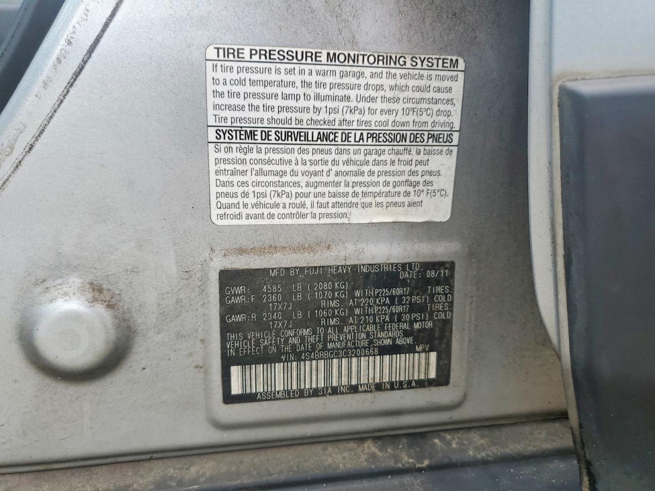 Subaru Outback 2.5i Premium