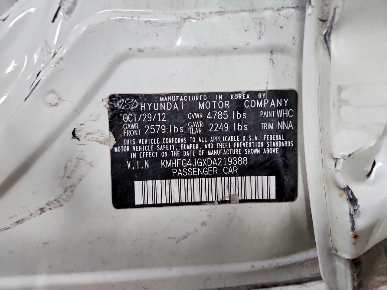 Hyundai Azera Base Base