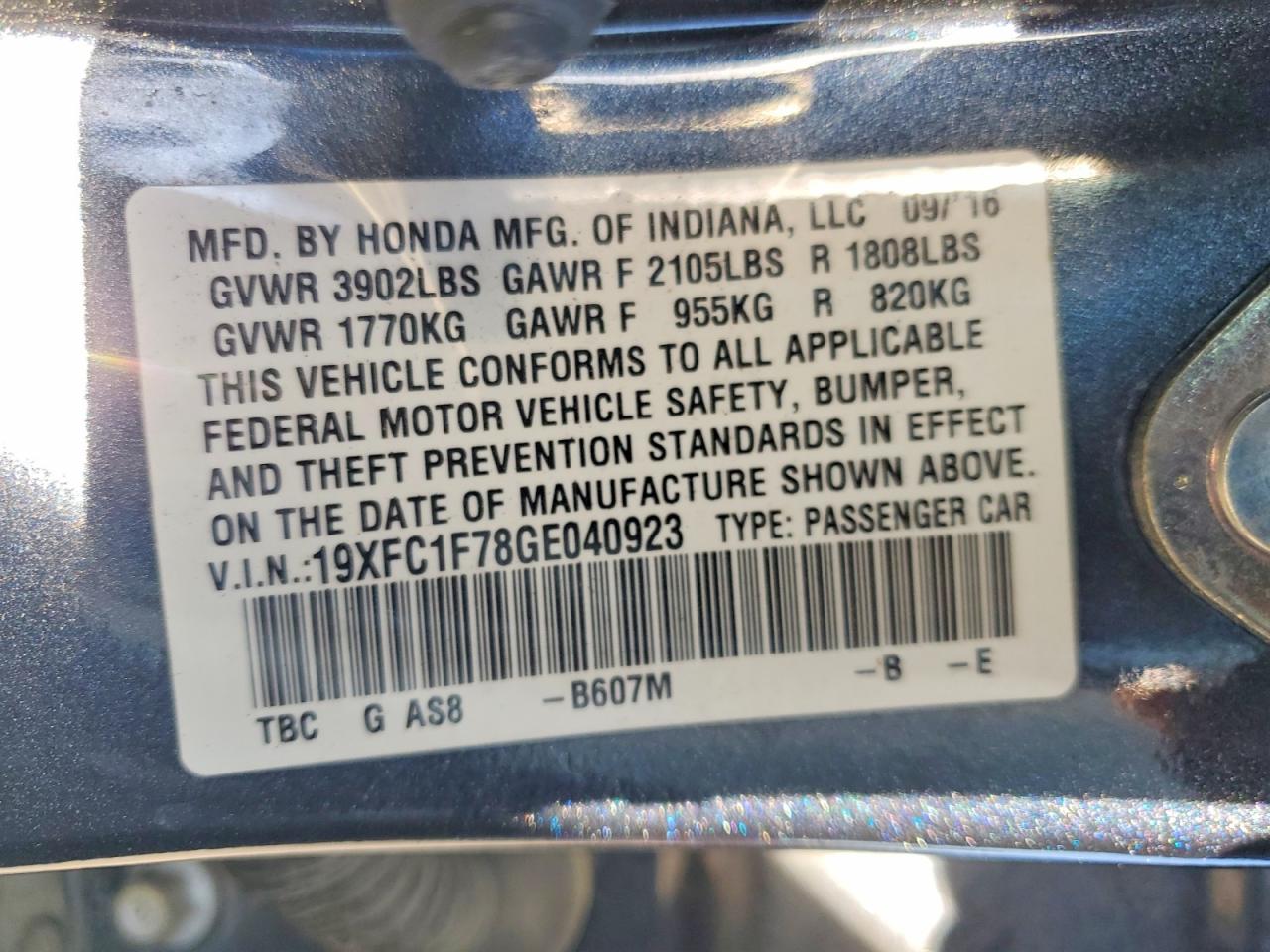 Honda Civic Exl