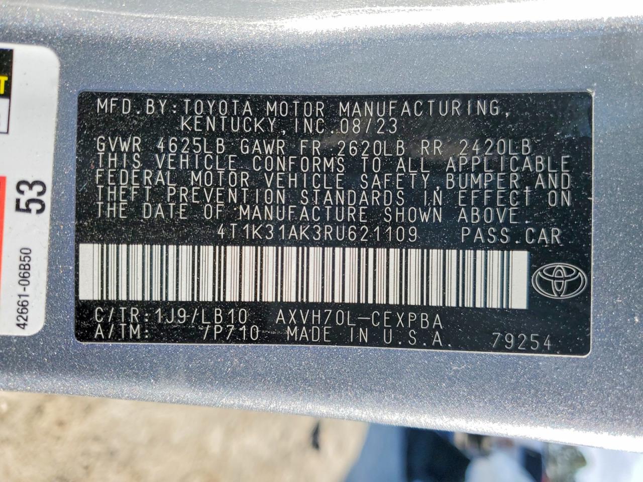 Toyota Camry Xse