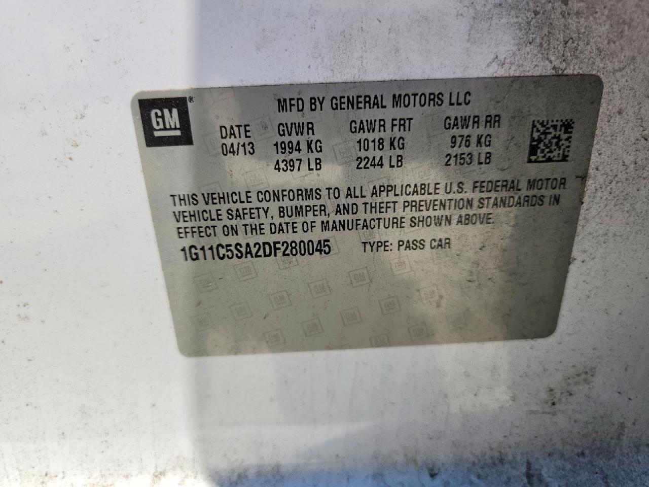 Chevrolet Malibu 1lt