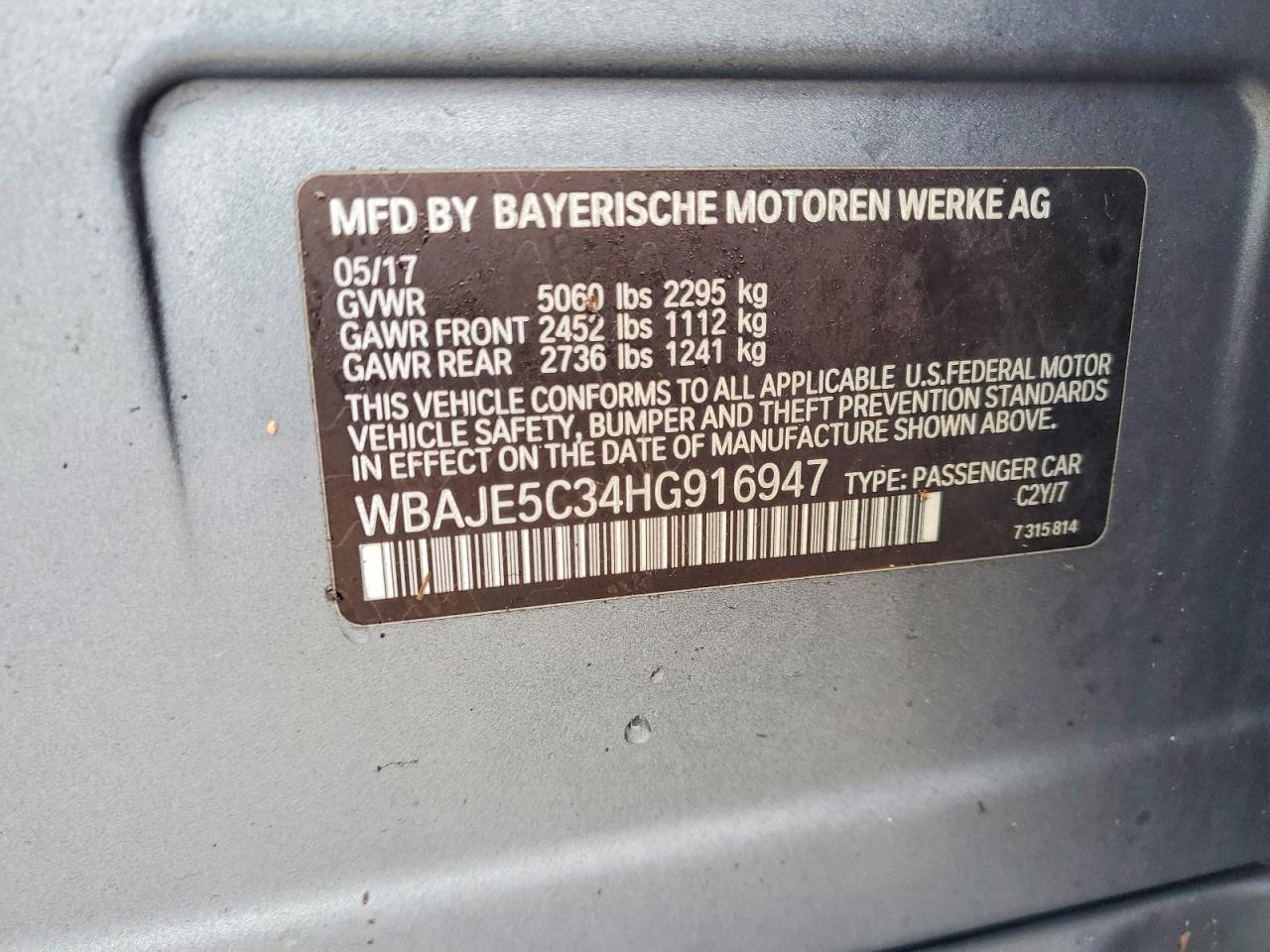 BMW 5 Series I