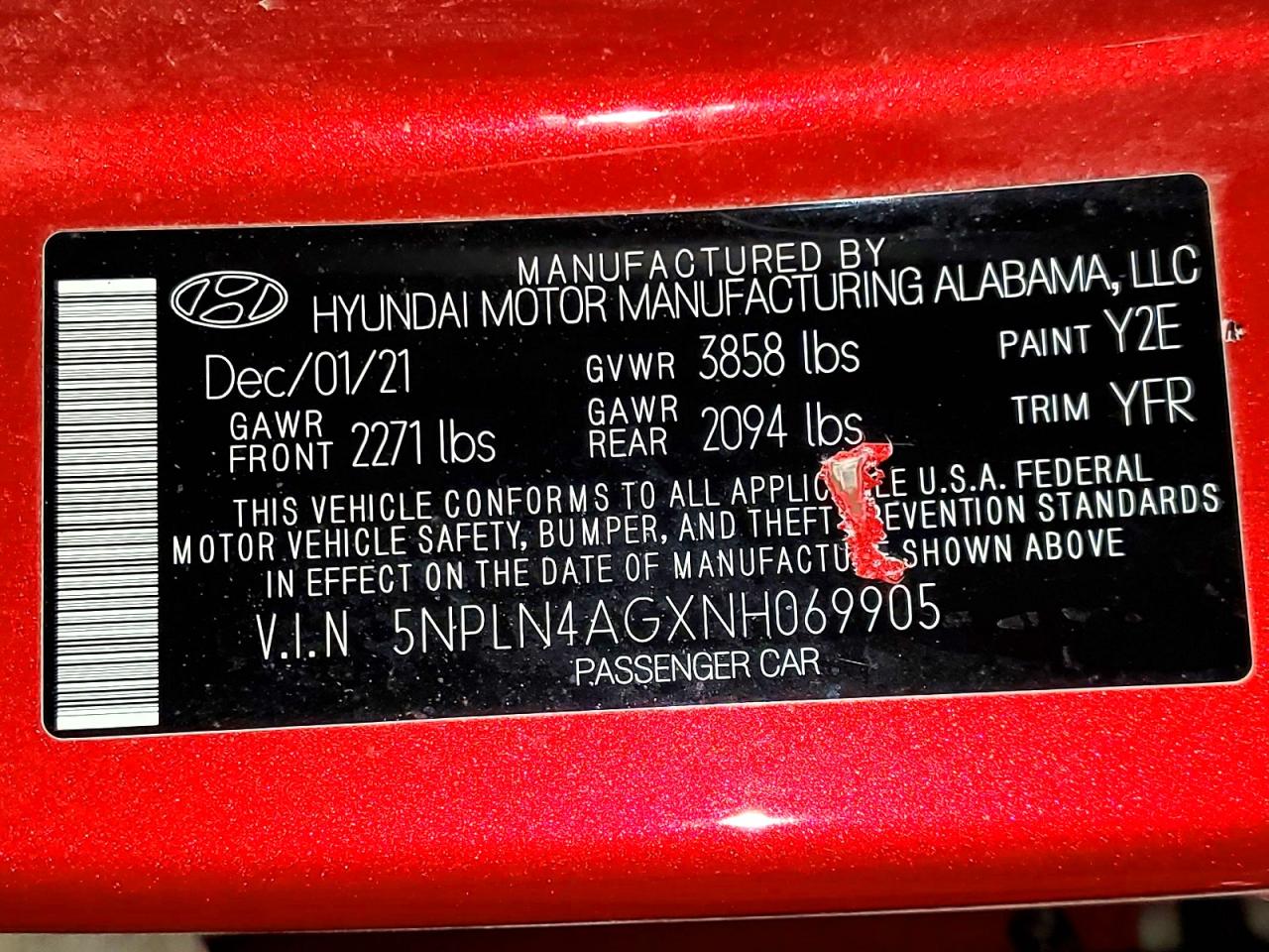 Hyundai ELANTRA Sel