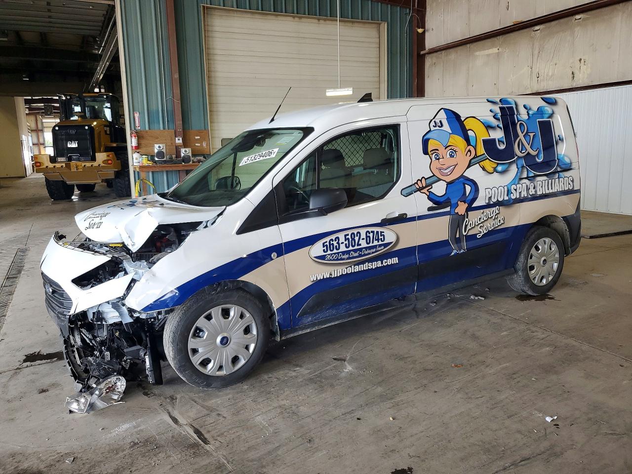 Salvage Ford Transit Image