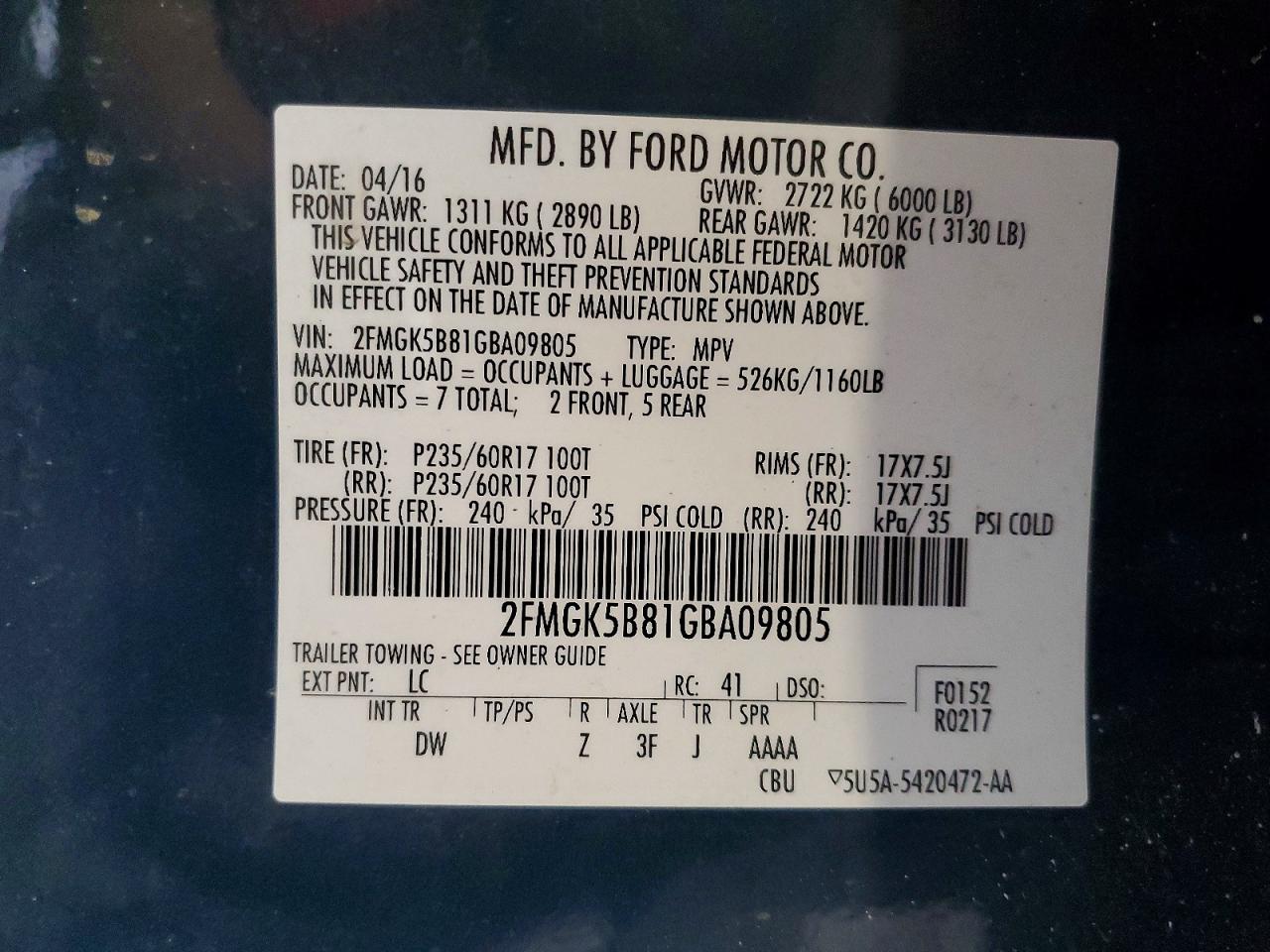 Ford Flex Se