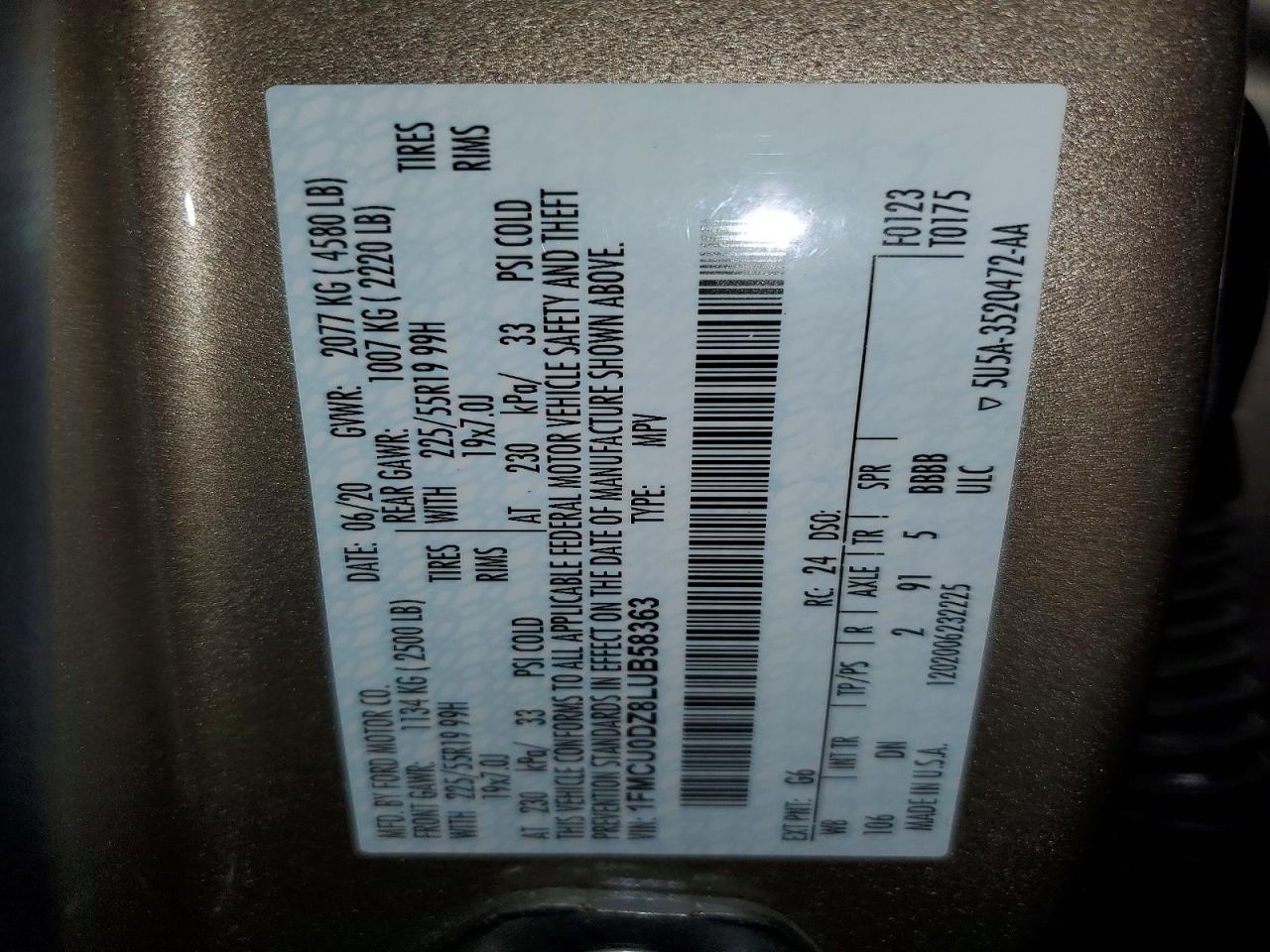Ford Escape Titanium