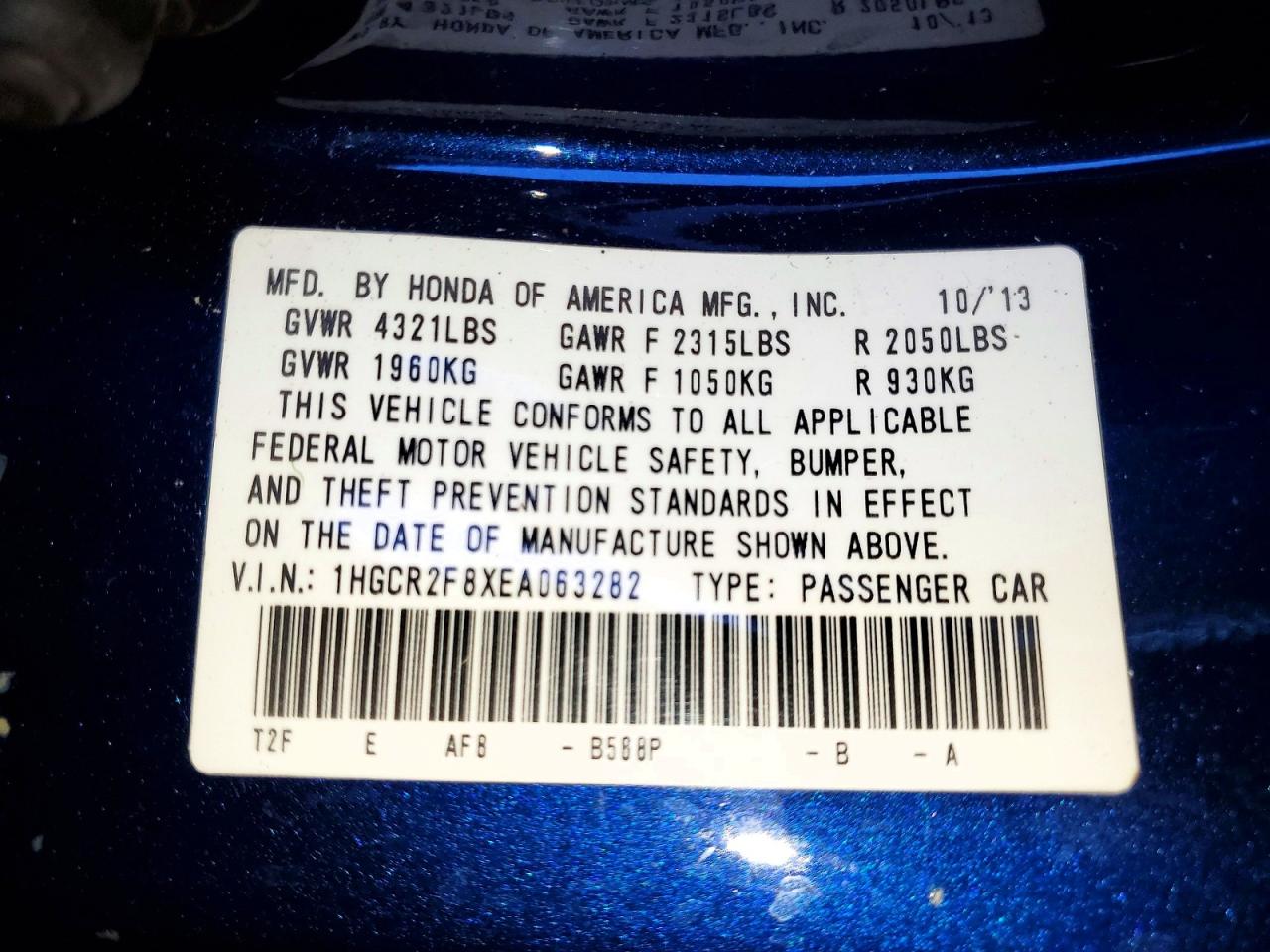 Honda Accord Exl