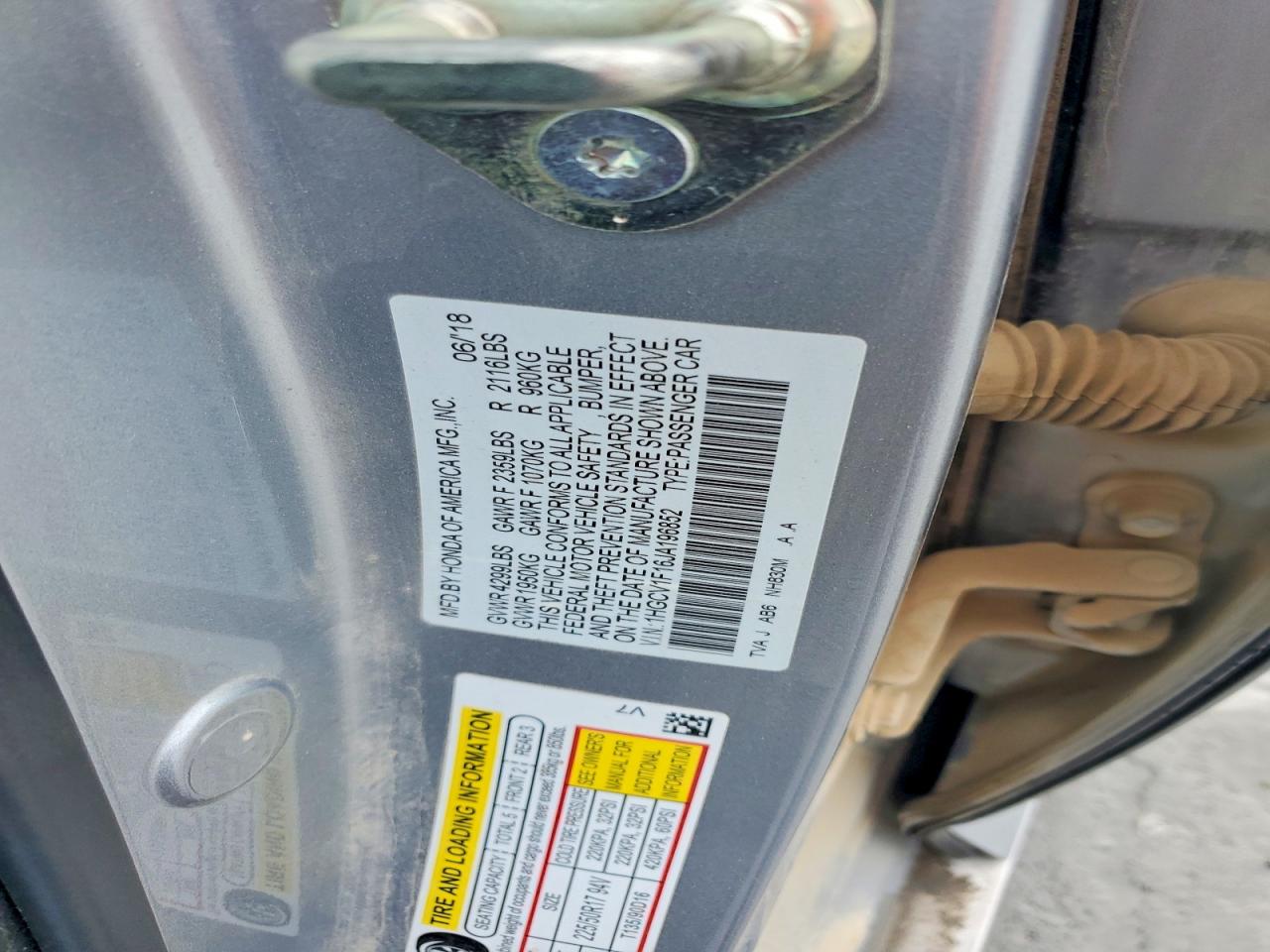 Honda Accord Lx
