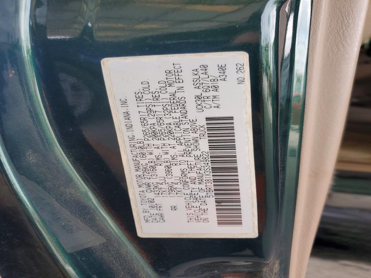 Toyota Tundra Access Cab Limited