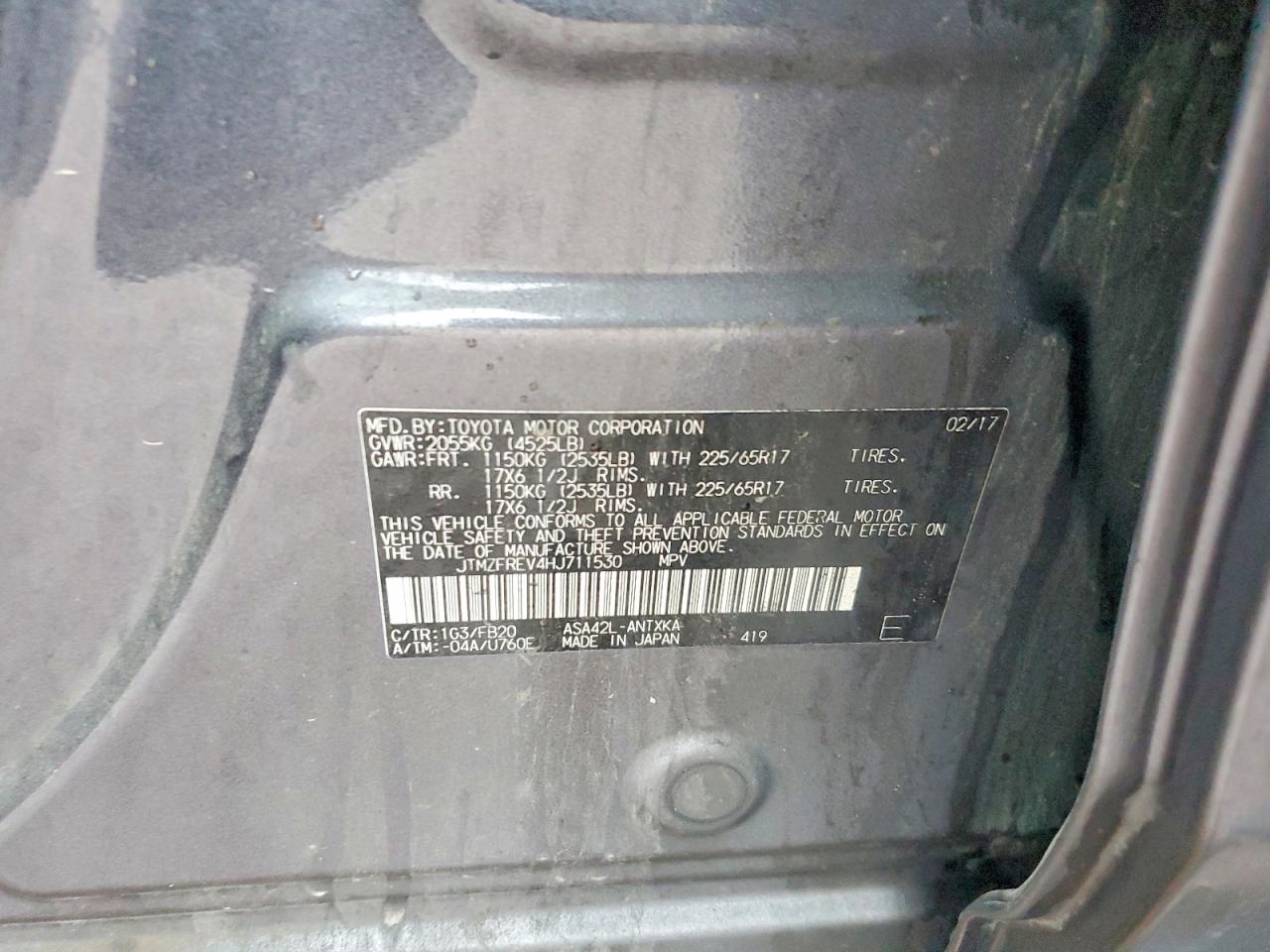 Toyota RAV4 Le