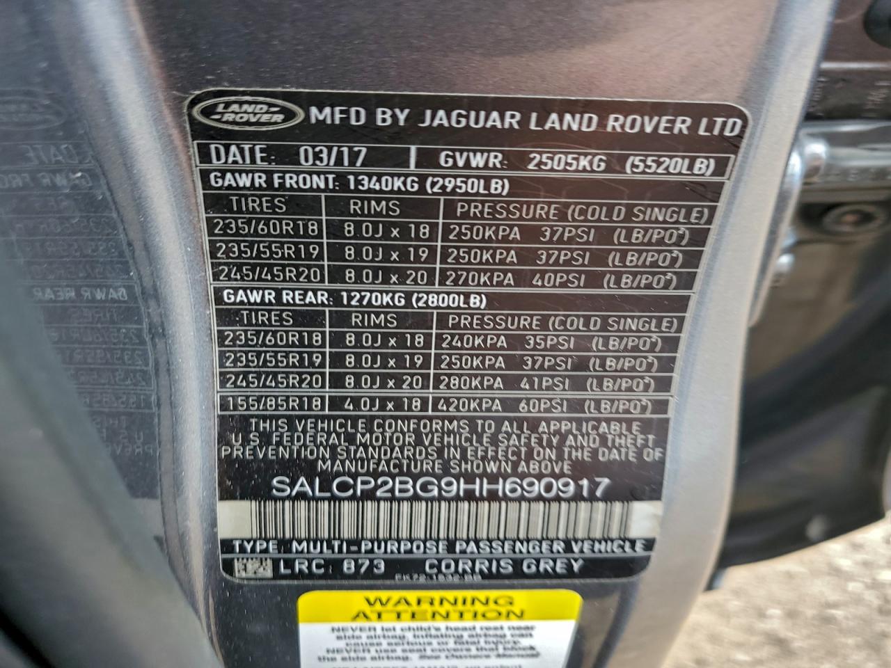 Land Rover Discovery Se