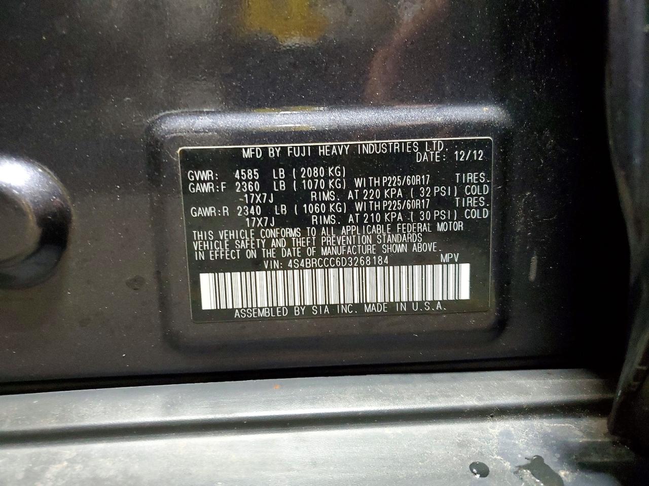 Subaru Outback 2.5i Premium