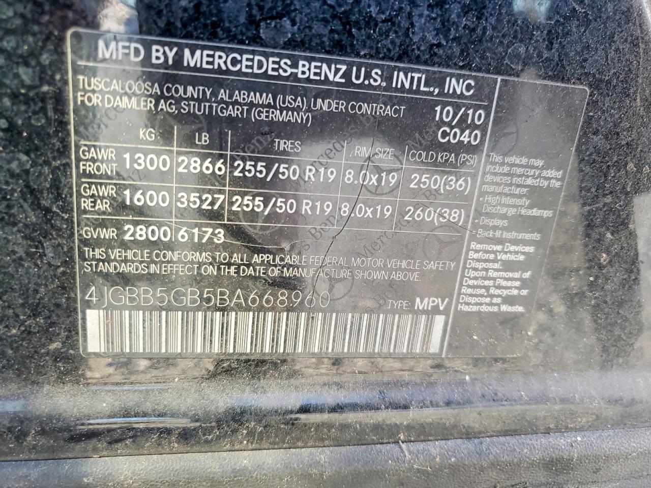 Mercedes-Benz M-Class 350