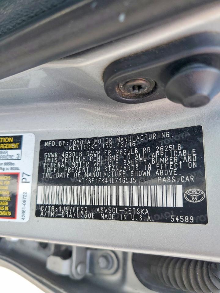Toyota Camry Se