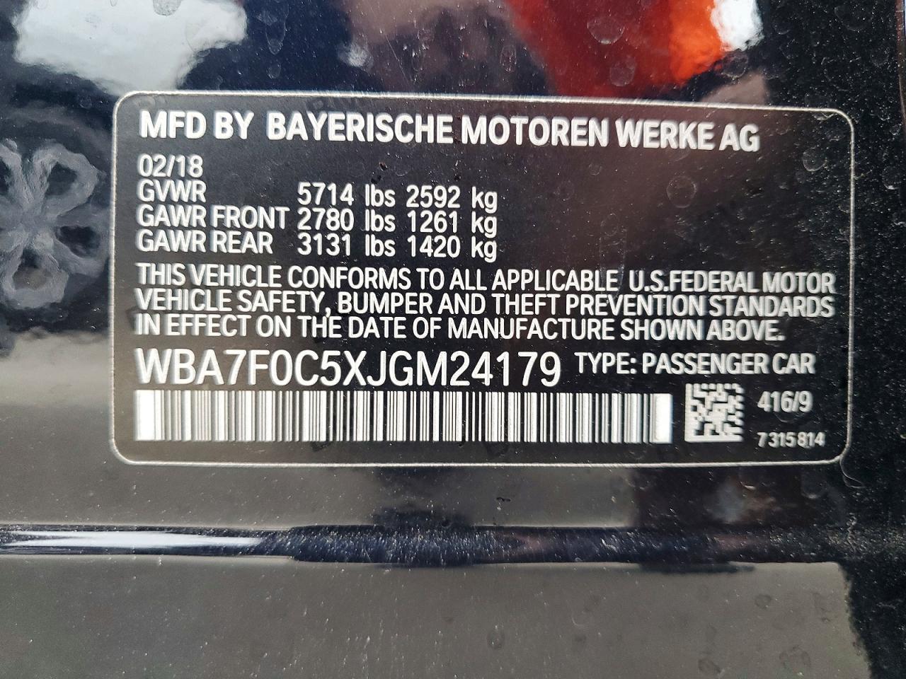 BMW 7 Series I