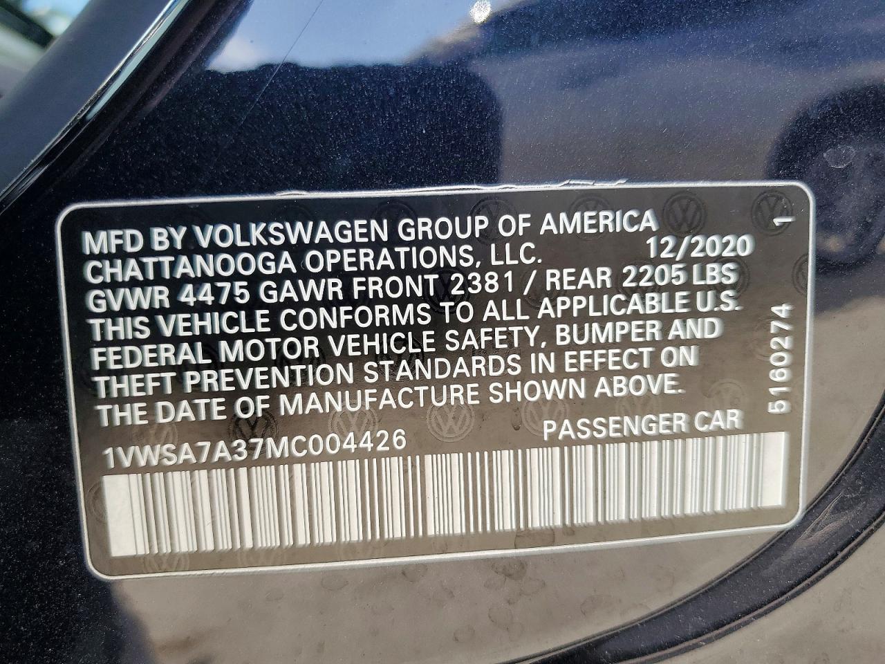 Volkswagen Passat Se