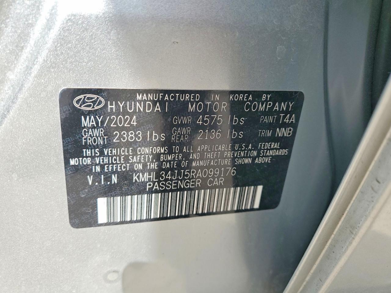Hyundai SONATA Sel